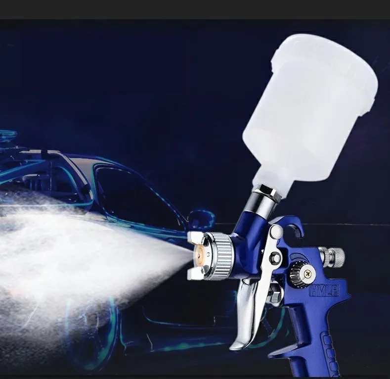 Spray Guns Mini Hh2000 Pneumatic Spray Paint Sprayer 0.8mm/1.0mm Nozzle  Professional HVLP Paint Spray Gun For Painting Car Pneumatic Gun 230615  From Men10, $11.05